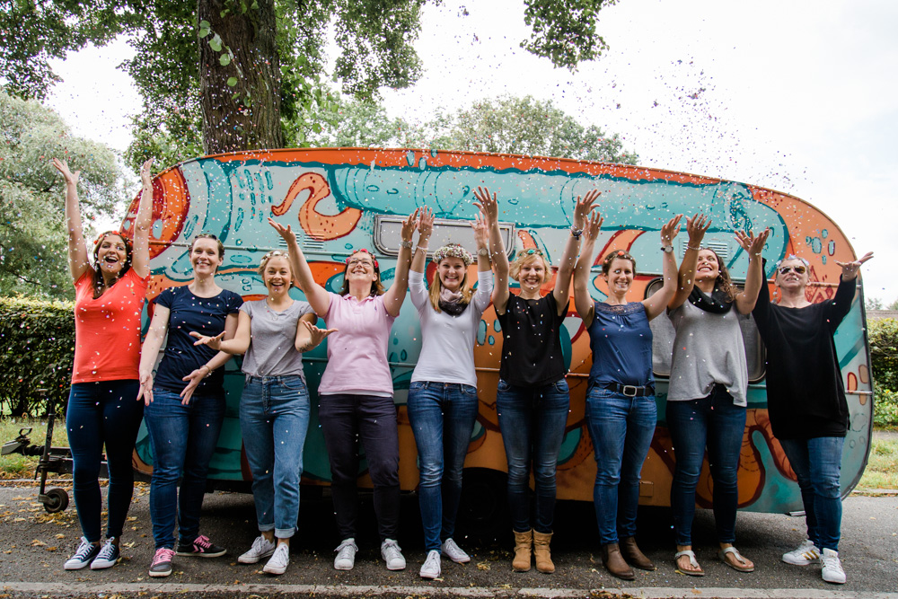 JGA-Fotoshooting auf der Liebesinsel im Stadtpark Hamburg